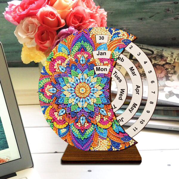 Diamond Painting Kalender - Mandala