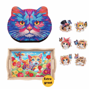 Diamond Painting Voordeelpakket Kat