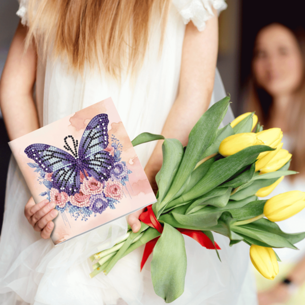 Diamond Painting Kaarten met Nederlandse Teksten - 8 Kaarten - DIY - Exclusief bij Adorzy