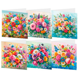 Diamond Painting Kaarten - 6 stuks