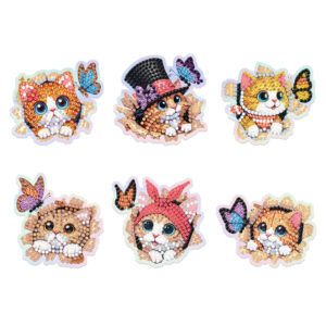 Diamond Painting Magneten - Katten