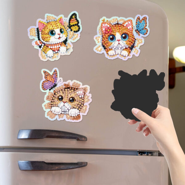 Diamond Painting Magneten - Katten