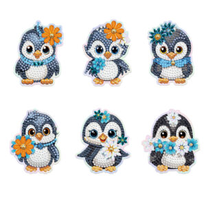 Diamond Painting Magneten – Pinguïns
