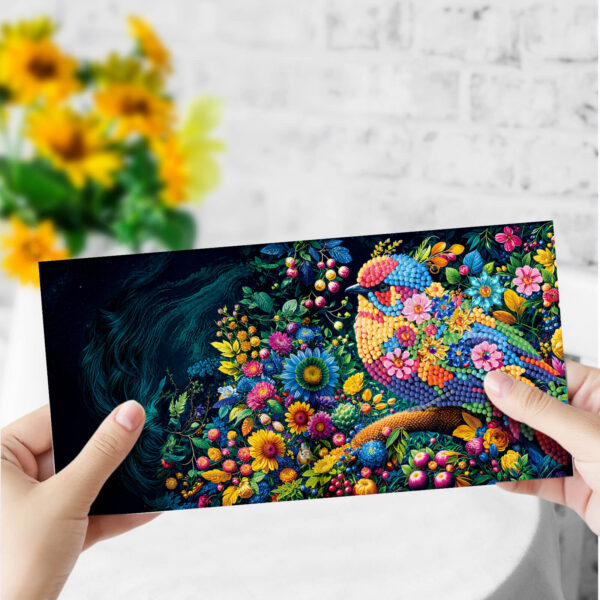 Diamond Painting Kaarten (6) – Vogels en Uilen – Set 6
