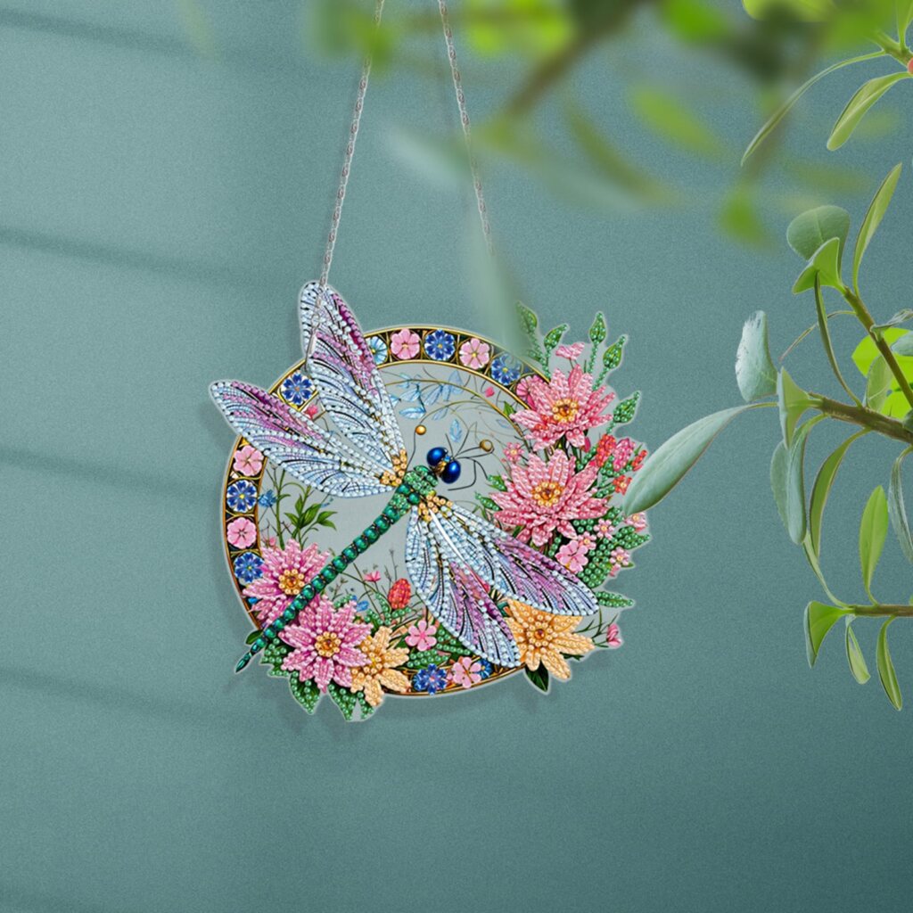 Diamond painting raamhangers: een blikvanger voor elk raam Diamond painting raamhangers: een blikvanger voor elk raam