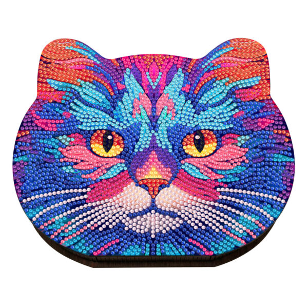 Diamond Painting Opbergdoos - Kat