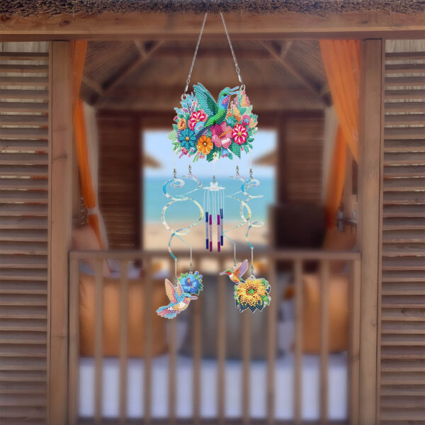Diamond Painting Windgong 3D – Vogel (kolibrie)