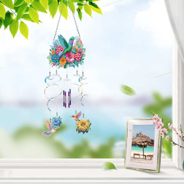 Diamond Painting Windgong 3D – Vogel (kolibrie)