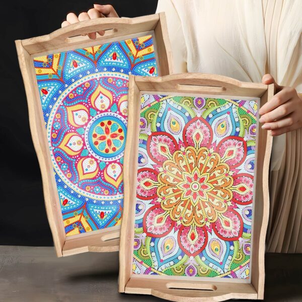 Diamond Painting Dienblad - Mandala