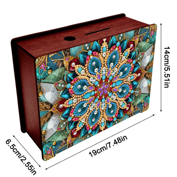 Diamond Painting Spaarpot - Mandala
