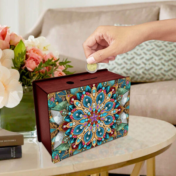 Diamond Painting Spaarpot - Mandala