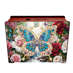Diamond Painting Spaarpot - Vlinder