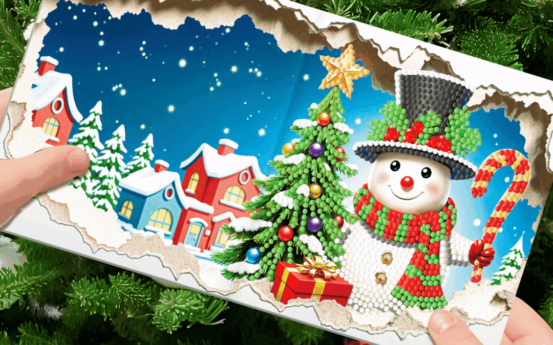 Diamond Painting kerstkaarten versturen: 5 slimme & inspirerende tips