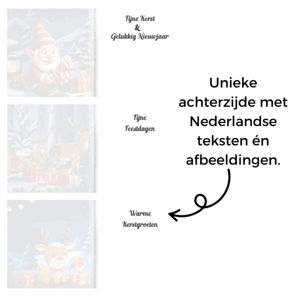 Exclusieve Diamond Painting Kerstkaarten met Nederlandse Teksten