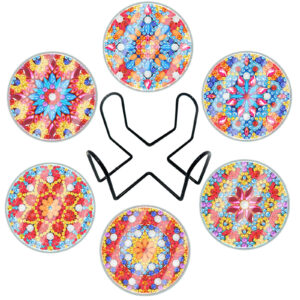 Diamond Painting Onderzetters - Mandala