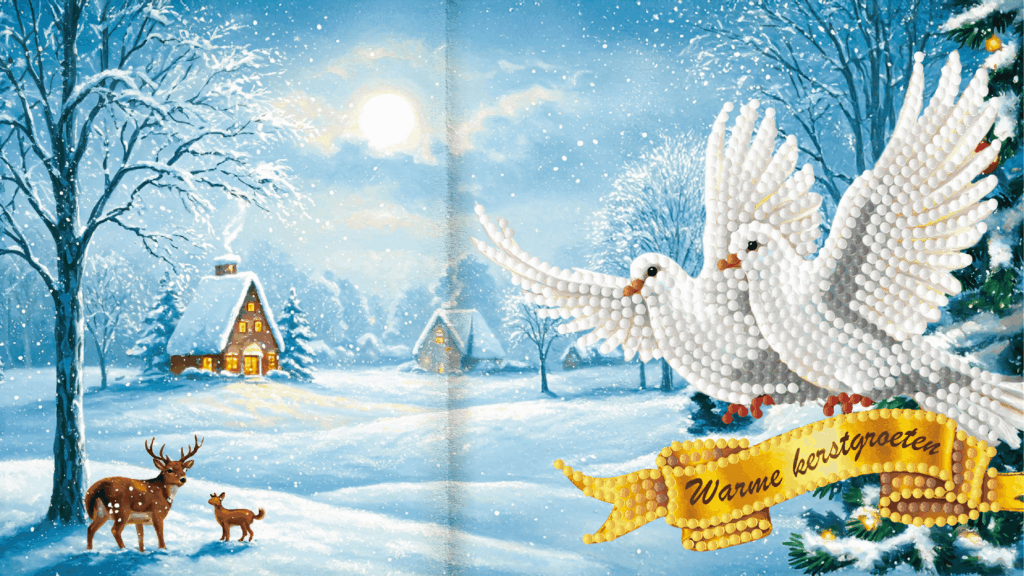 Diamond Painting in de winter: waarom het zó ideaal is