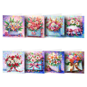 Diamond Painting Kaarten – Bloemen