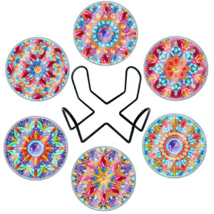 Diamond Painting Onderzetters - Mandala