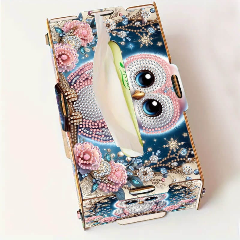 Diamond Painting Tissuebox - Uil