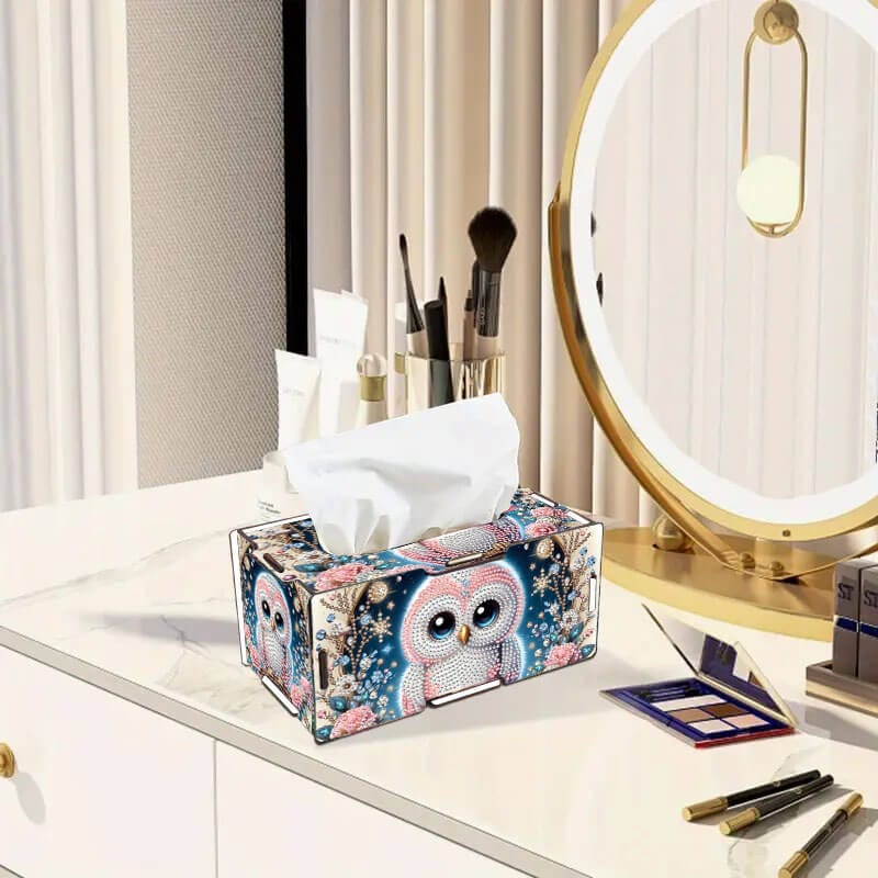 Diamond Painting Tissuebox - Uil