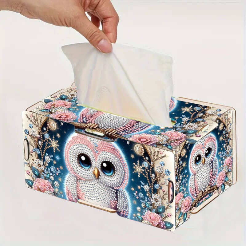 Diamond Painting Tissuebox - Uil