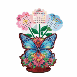 Diamond Painting Kalender - Vlinder
