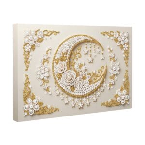 Diamond Painting Schilderij Maan – Pearl Collectie